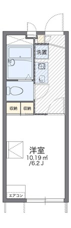 レオパレスダース　ワンの物件間取画像